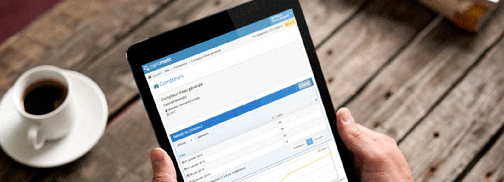 les compteurs avec Copromatic